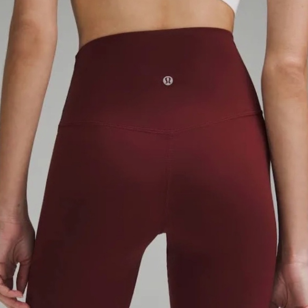 lululemon athletica High-Waist Leggings in Deep Burgundy
